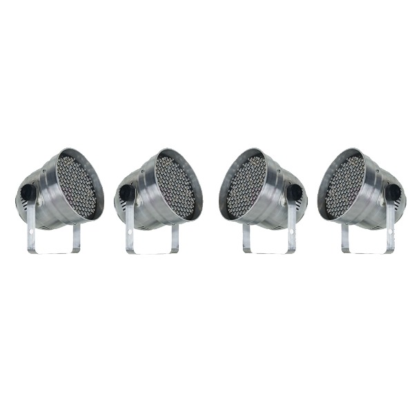 LED spot/uplight set 4 stuks
